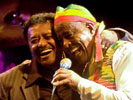 Alemayehu Eshete & Mahmoud Ahmed @ Zuiderpershuis — foto © Gregory Batens